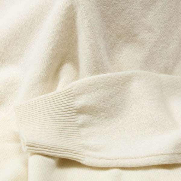 Lambswool crew neck - Ecru