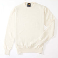 Lambswool crew neck - Ecru