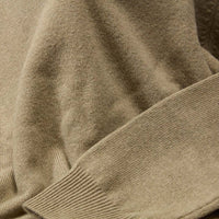 Lambswool crew neck - Gravel