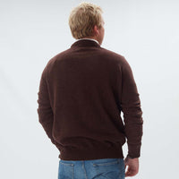 Lambswool crew neck - Hickory