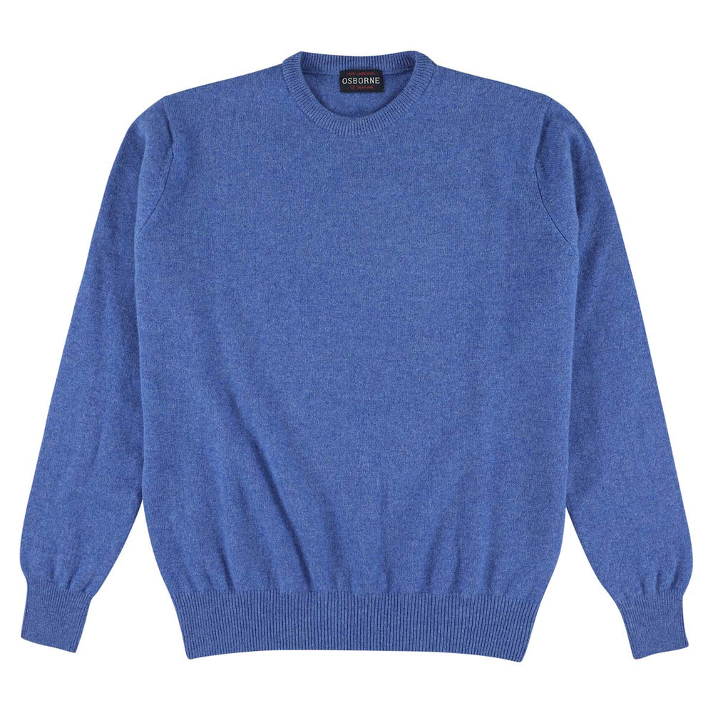 Lambswool crew neck - Jeans