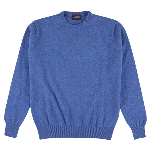Lambswool crew neck - Jeans
