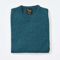 Lambswool crew neck - Mallard