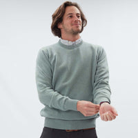 Lambswool crew neck - Mojito