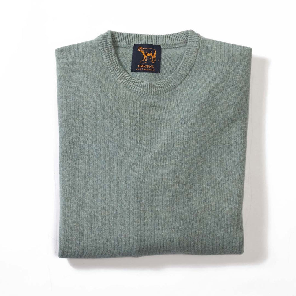 Lambswool crew neck - Mojito