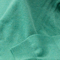 Lambswool crew neck - Munsell Green