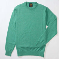Lambswool crew neck - Munsell Green