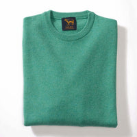 Lambswool crew neck - Munsell Green