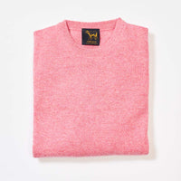 Lambswool crew neck - Nougat