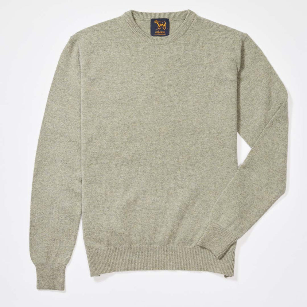 Lambswool crew neck - Orchard