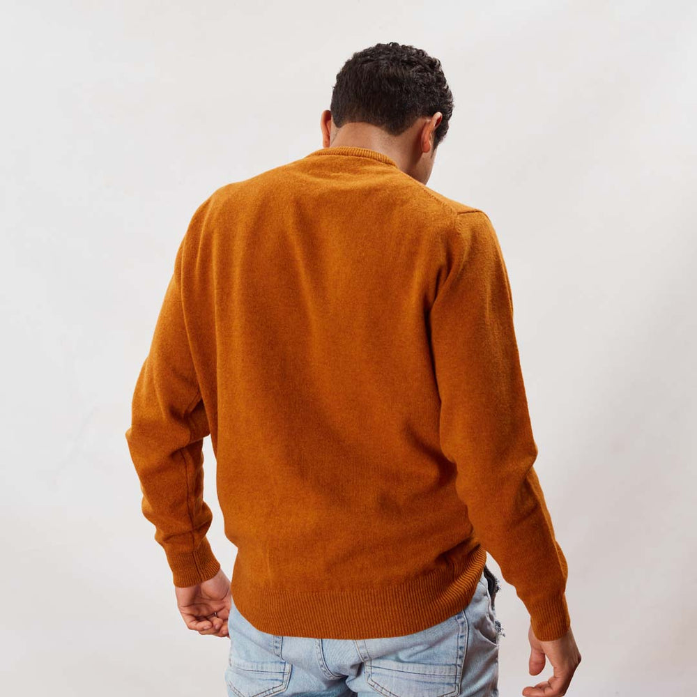 Lambswool crew neck - Oxide