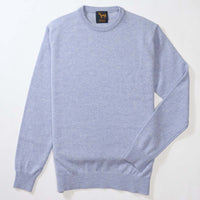 Lambswool crew neck - Pale Lavender