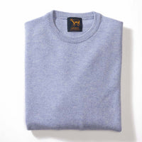 Lambswool crew neck - Pale Lavender
