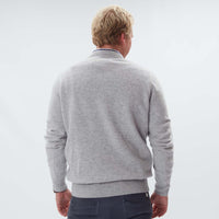 Lambswool crew neck - Pearl grey