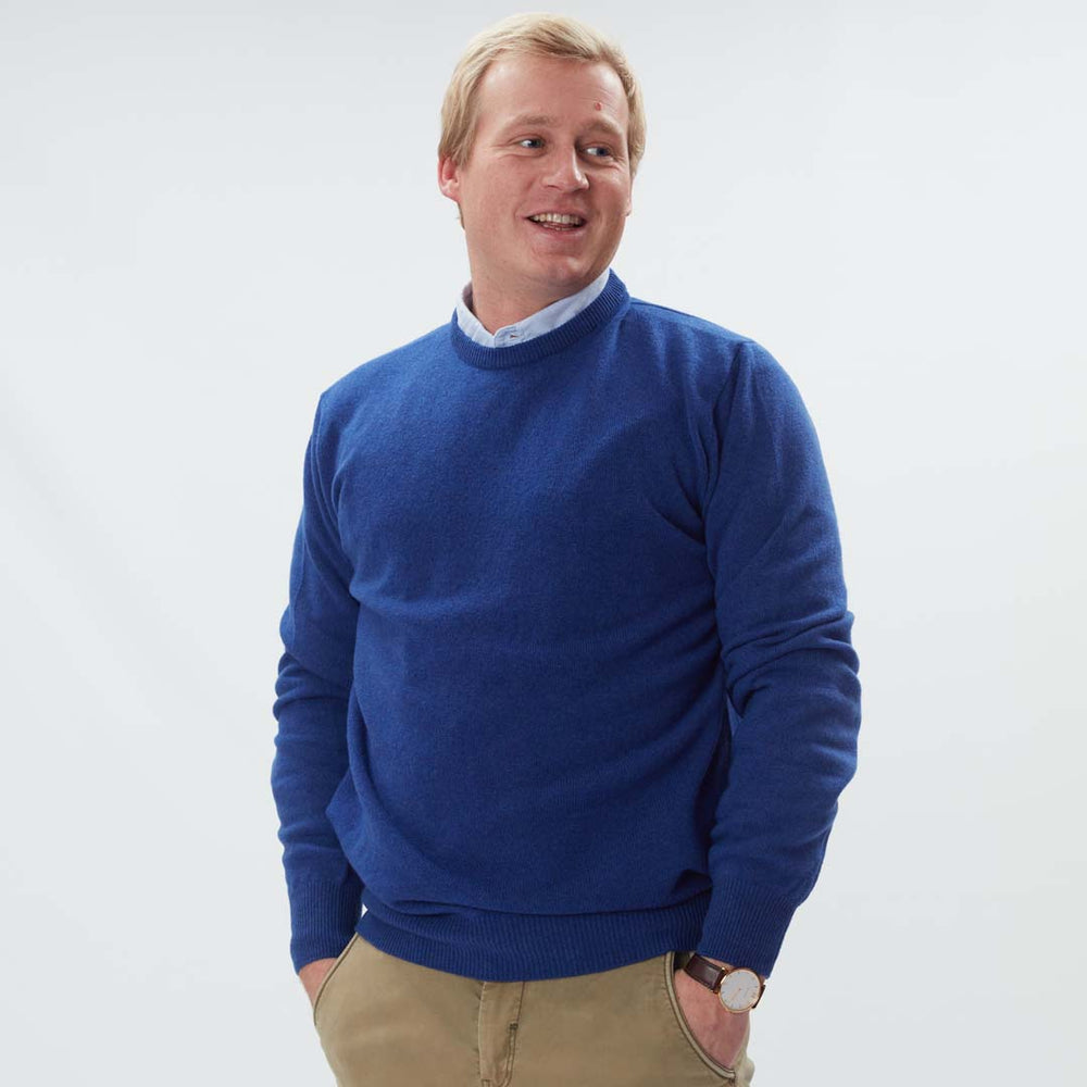 Lambswool crew neck - Persian