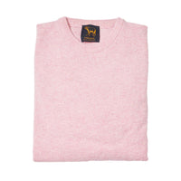 Lana d'agnello girocollo - Pink Haze
