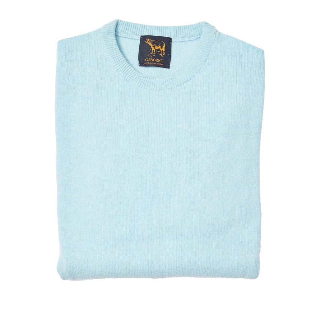 Lana d'agnello girocollo - Raindrop