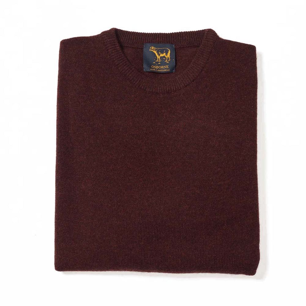 Lana d'agnello girocollo - Raisin