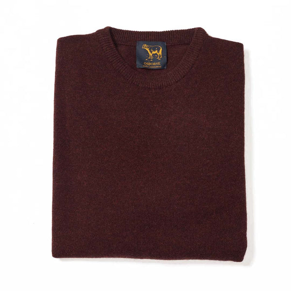 Lana d'agnello girocollo - Raisin