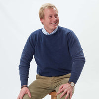 Lambswool crew neck - Rhapsody