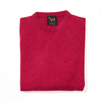 Lambswool crew neck - Rosehip