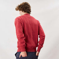 Lana d'agnello girocollo - Rouge