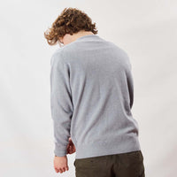 Lambswool crew neck - Seal