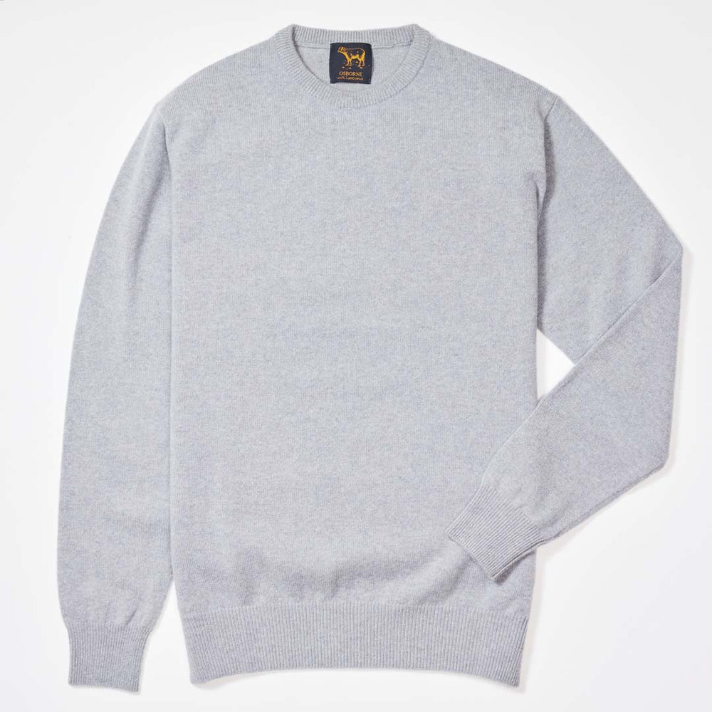 Lambswool crew neck - Seal