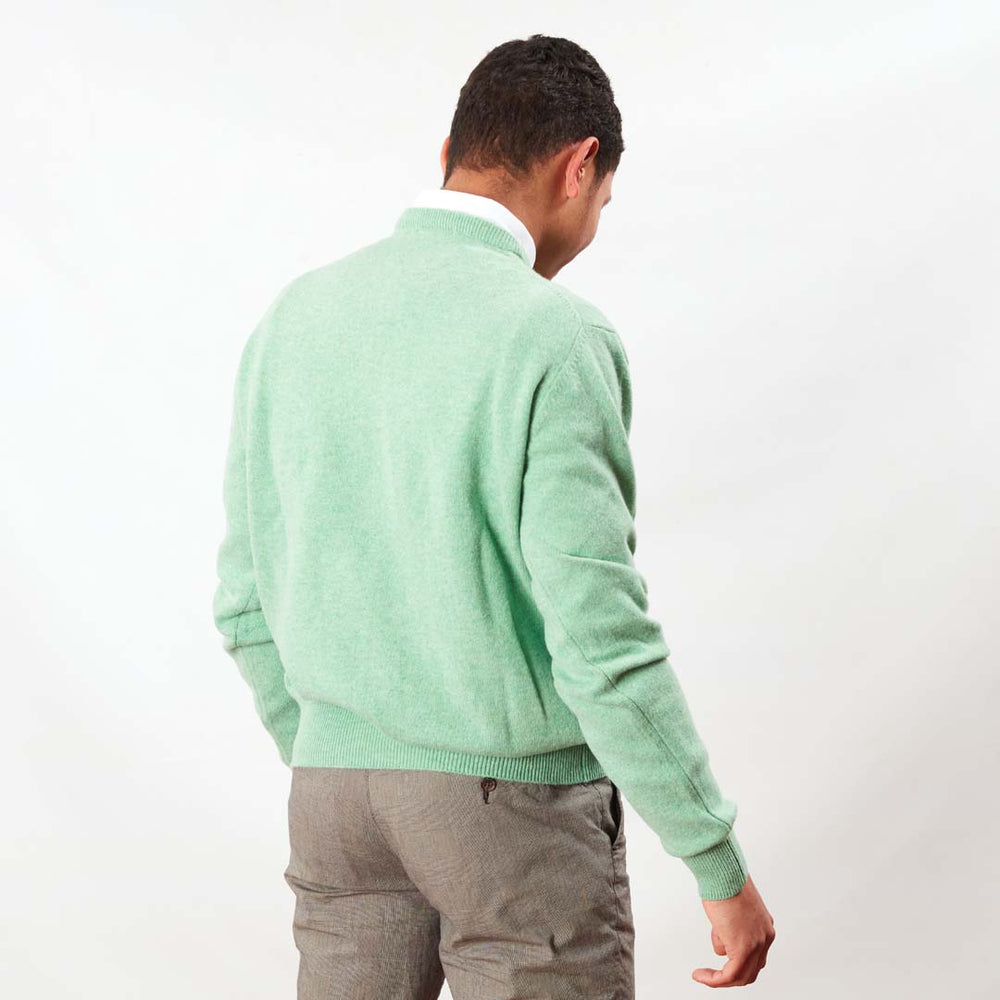 Lambswool crew neck - Springtime