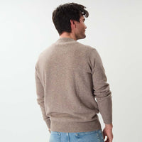 Lambswool crew neck - Tawny