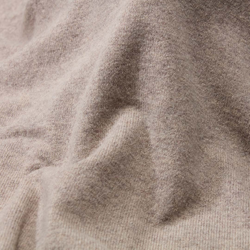 Lambswool crew neck - Tawny