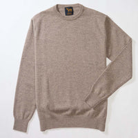 Lambswool crew neck - Tawny