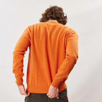 Lambswool crew neck - Turmeric
