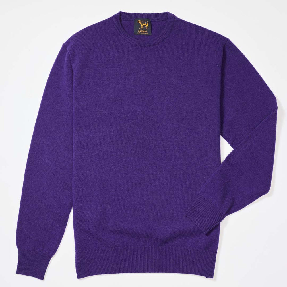Lambswool crew neck - Violetta