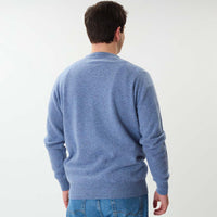 Lambswool crew neck - Waves