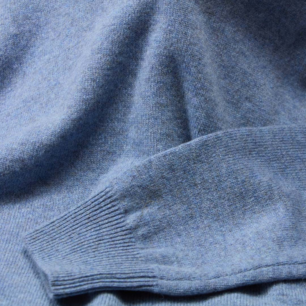 Lambswool crew neck - Waves