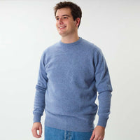 Lambswool crew neck - Waves