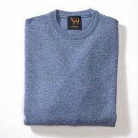 Lambswool crew neck - Waves