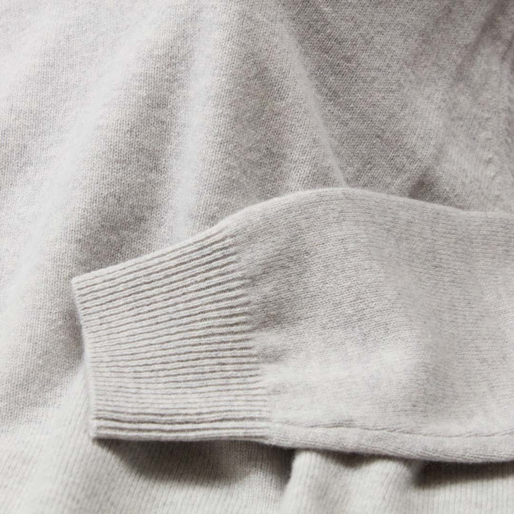 Lambswool crew neck - Zinc