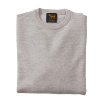 Lambswool crew neck - Zinc