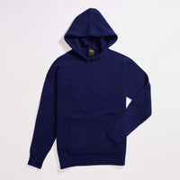 Lambswool hoodie - Dark Cobalt