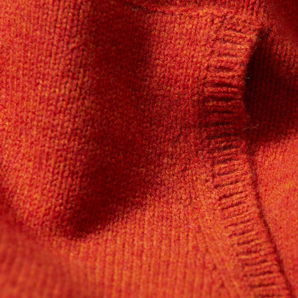 Lammwolle Kapuzenpulli - Ember
