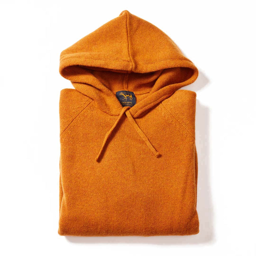 Lambswool hoodie - Oxide