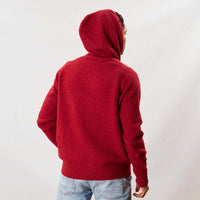 Lambswool hoodie - Poppy Melange