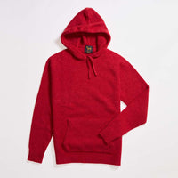 Lambswool hoodie - Poppy Melange