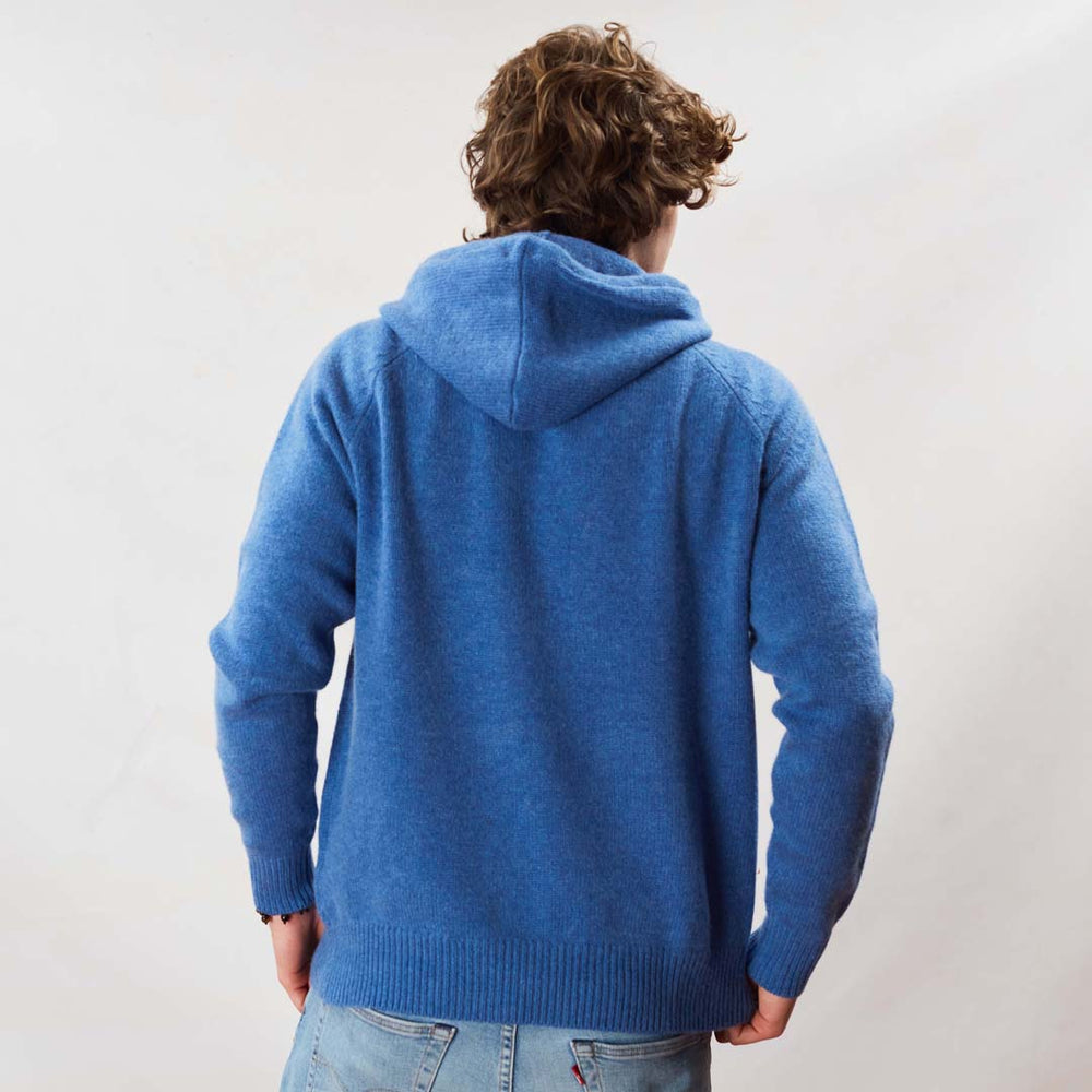 Lambswool hoodie - River