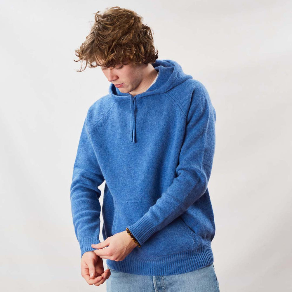 Lambswool hoodie - River