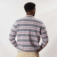 Lambswool Fair Isle crew neck - Col1