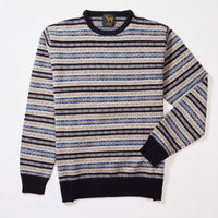 Lambswool Fair Isle crew neck - Col3