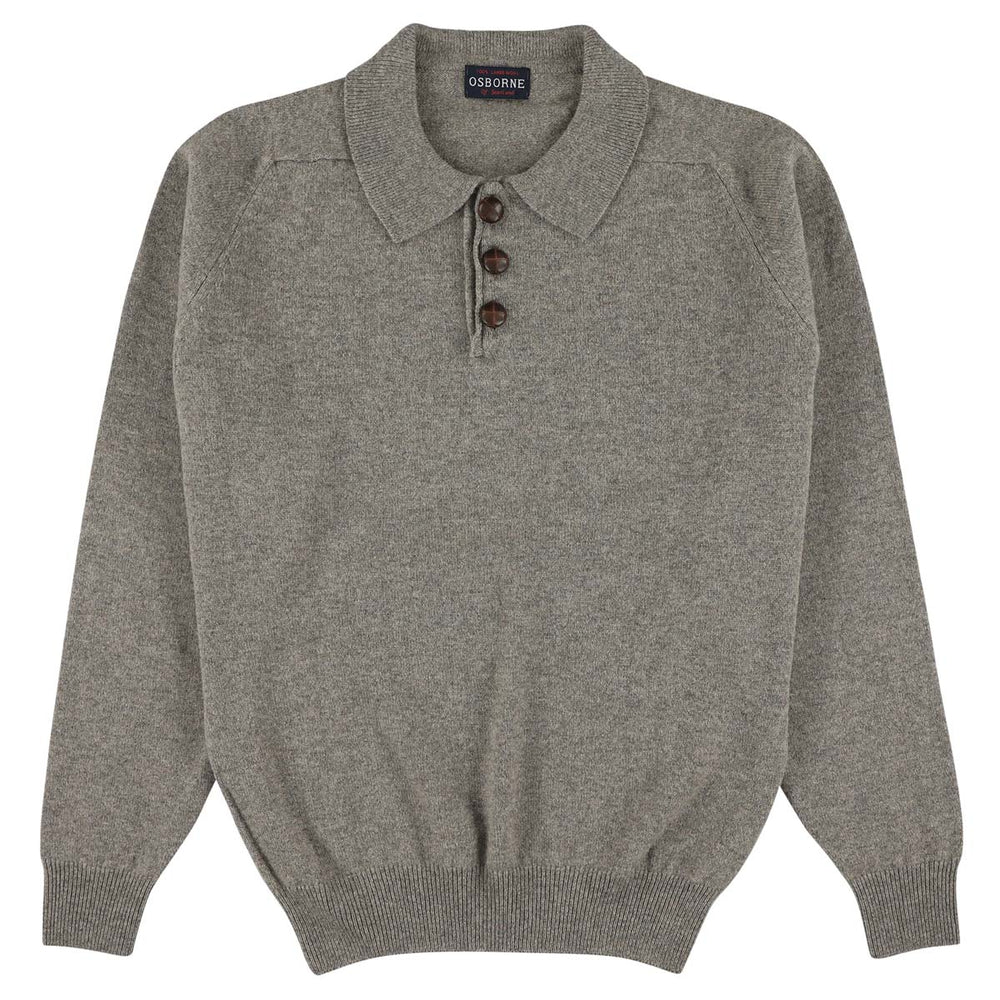 Lambswool polo sweater - Vole